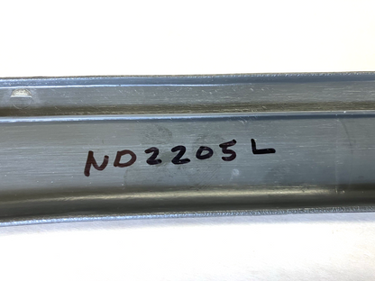 Gray LH Over the Door Molding Fitting 1981-93 Dodge Pickups and Ramchargers