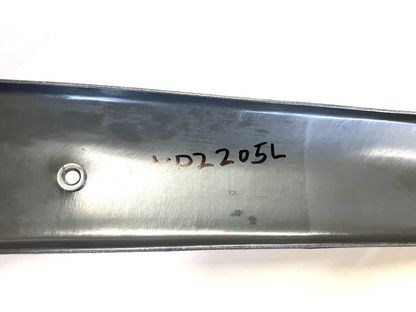 Gray LH A-Pillar Molding Fitting 1981-93 Dodge Pickups and Ramchargers