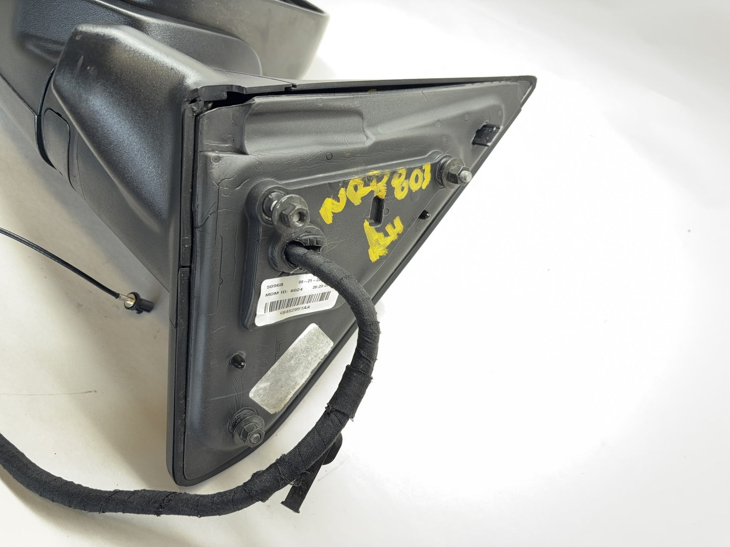 Driver Left Tow Mirror 19-22 Ram 2500 3500 with Surround Power Fold 68462851AA