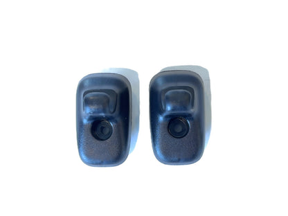 Sun Visor Bracket Sunvisor Clip Pair, 2019-2025 Ram 2500 3500 6PS37TX7AC Black