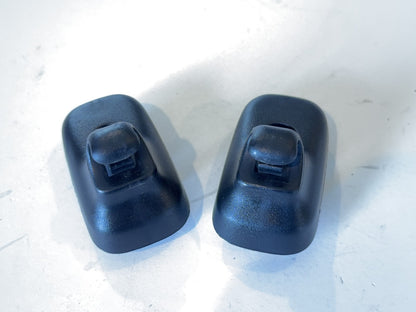 Sun Visor Bracket Sunvisor Clip Pair, 2019-2025 Ram 2500 3500 6PS37TX7AC Black