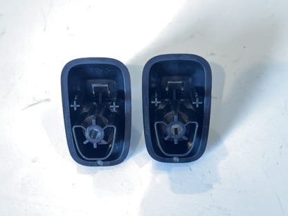 Sun Visor Bracket Sunvisor Clip Pair, 2019-2025 Ram 2500 3500 6PS37TX7AC Black
