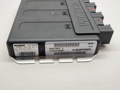 Air Suspension Control Module, 2019-2022 Ram 2500 3500 68354198AQ, Used OEM