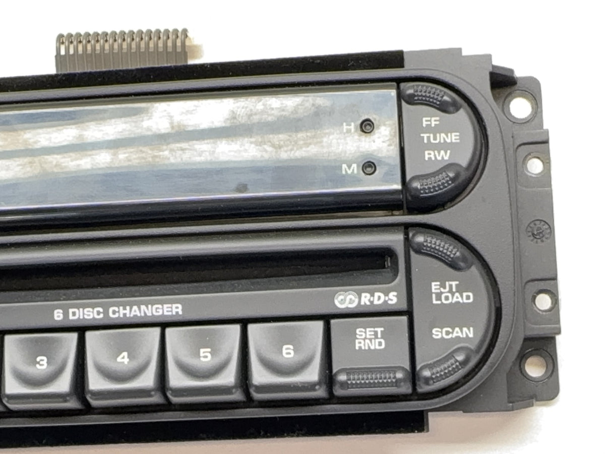 Radio FACEPLATE RBQ AM/FM/CD CHANGER 2002-2005 Ram 1500, 2003-2005 Ram 2500 3500