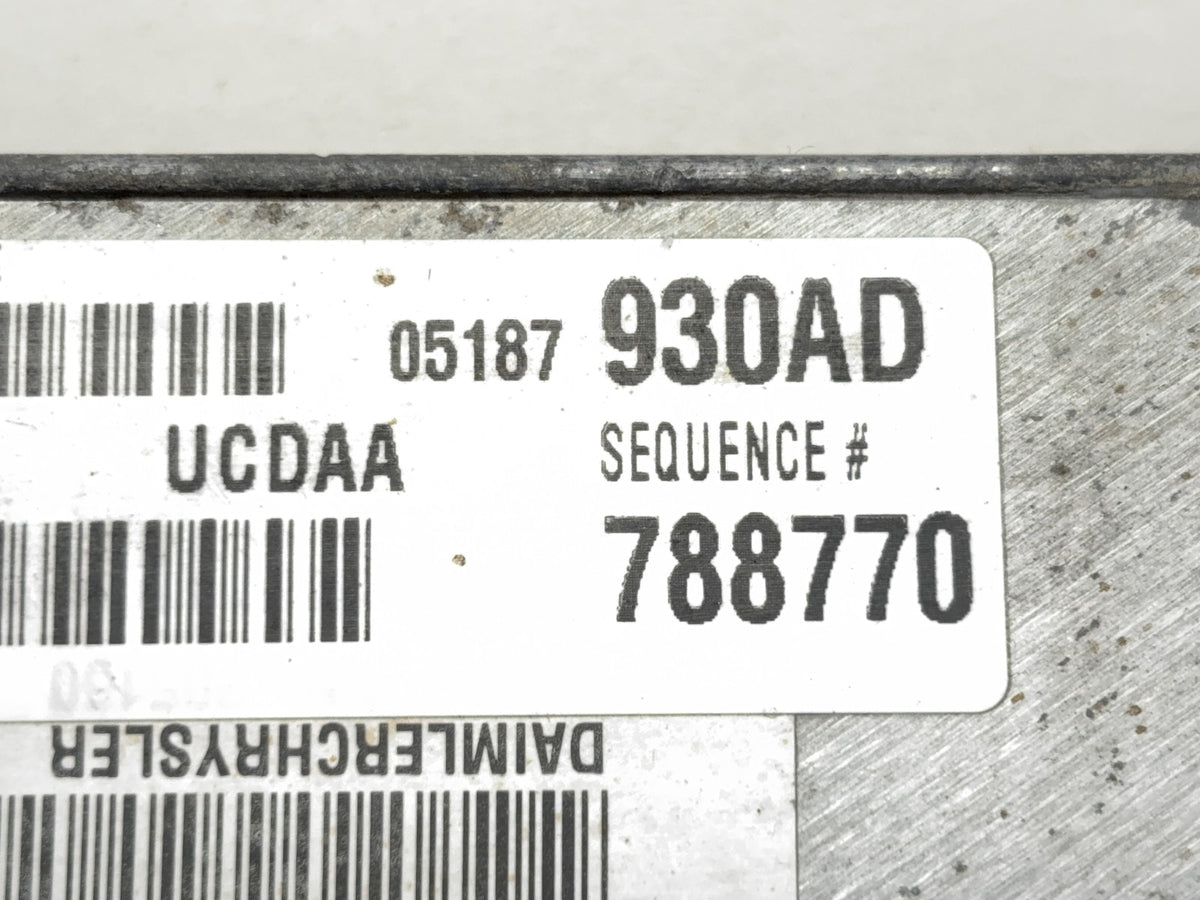 Engine Computer ECM 2010 Ram 1500 5.7 Hemi 5187930AD 590-1890 Reprogram Required