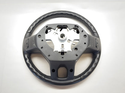 Leather Steering Wheel Ram 2013-2018 Ram 1500 2500 3500 Black 5NH77DX9AA