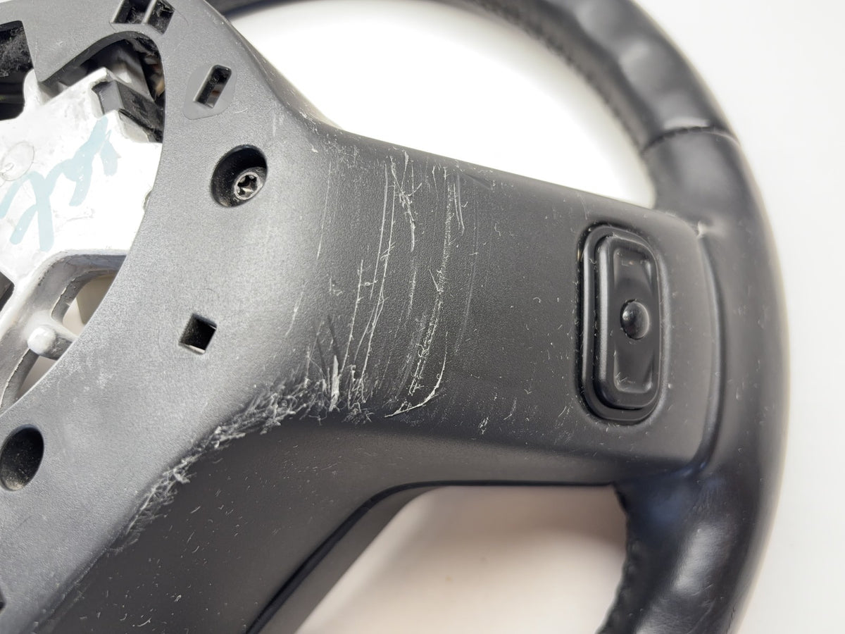 Leather Steering Wheel Ram 2013-2018 Ram 1500 2500 3500 Black 5NH77DX9AA