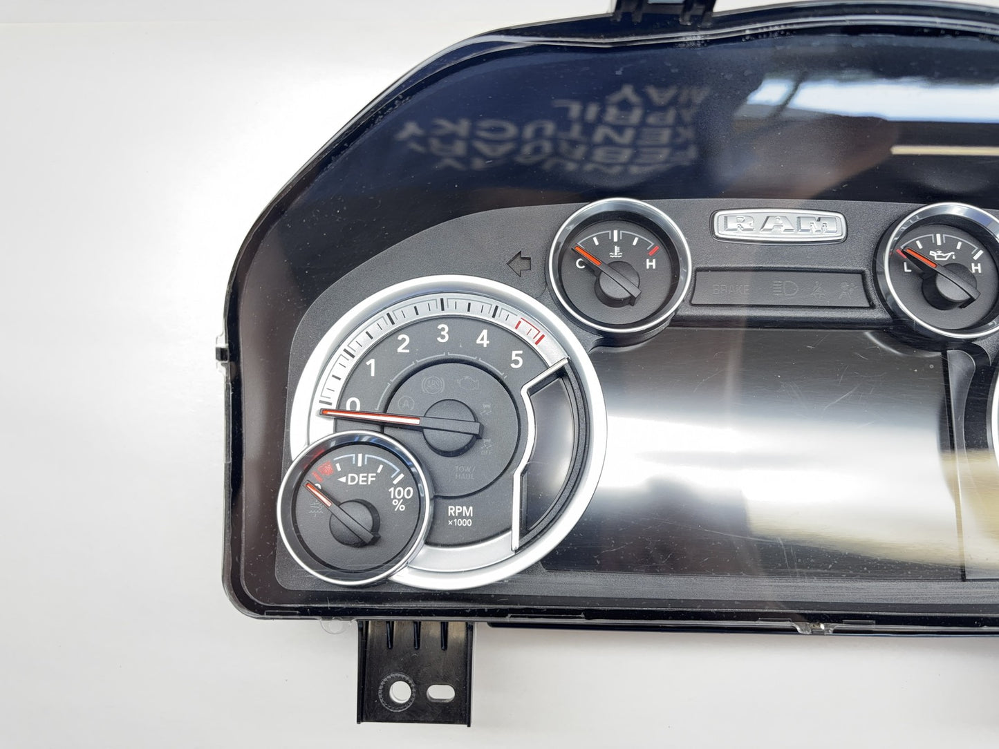LCD 7" Speedometer Cluster 2016 Ram 1500 3.0 EcoDiesel 68280824AC Unk Mileage