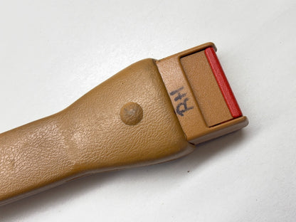 Seat Belt Buckles for Tan Rear Jump Seats 1990-93 Dodge Club Cab Pickup
