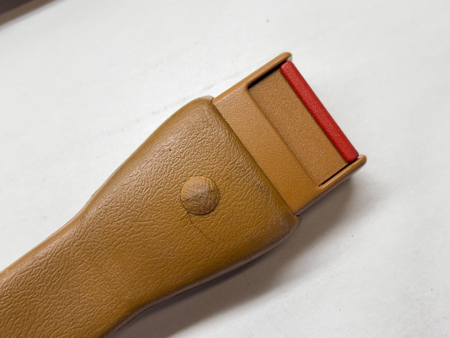 Seat Belt Buckles for Tan Rear Jump Seats 1990-93 Dodge Club Cab Pickup