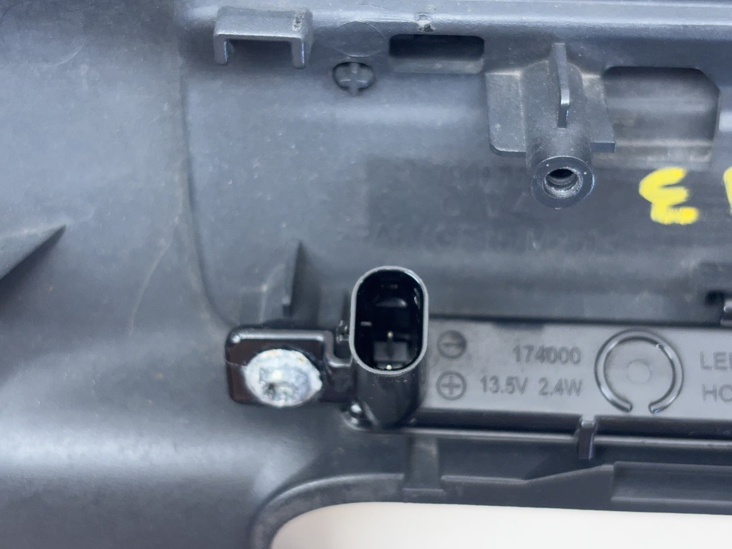 Tailgate Handle Bezel 2019-2024 Ram 2500 3500 Electronic Textured with Led Light