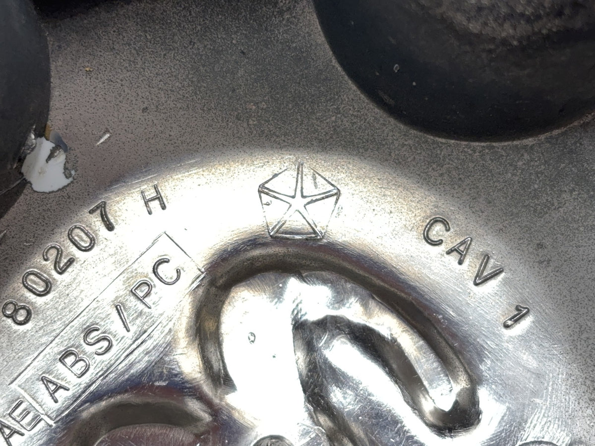 Center Caps, Set of 2, 1994-2001 Dodge Ram 1500 for 16x7 5 Spoke Chrome Wheel