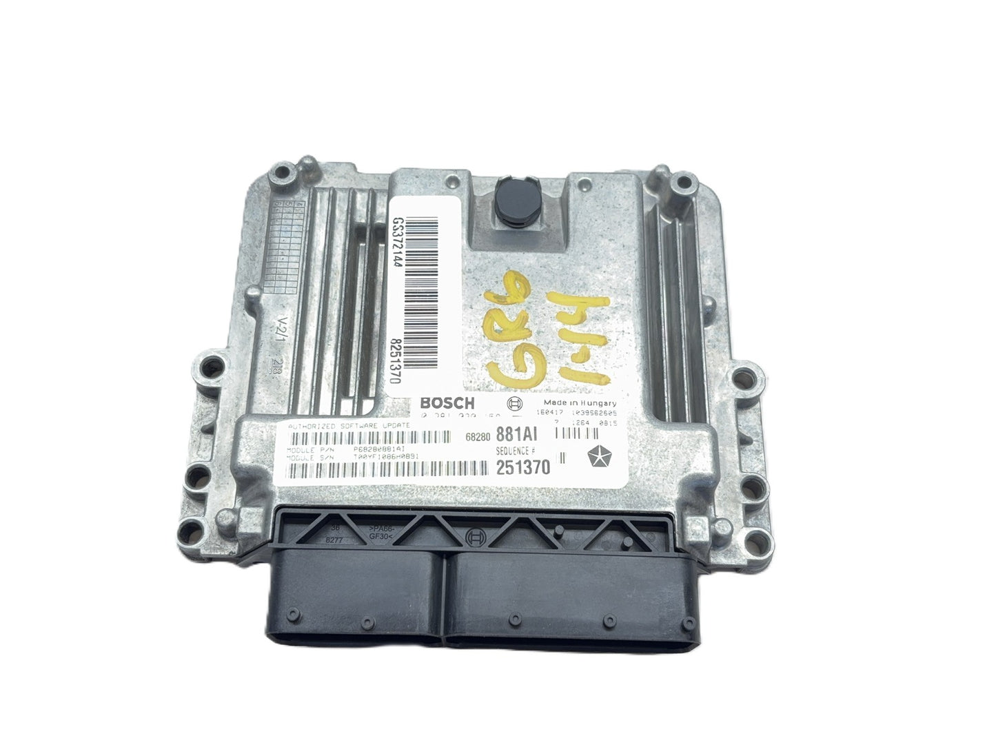 Engine Computer, ECU PCM ECM 2014-18 Ram 1500 3.0L EcoDiesel 5150767AC 68280881