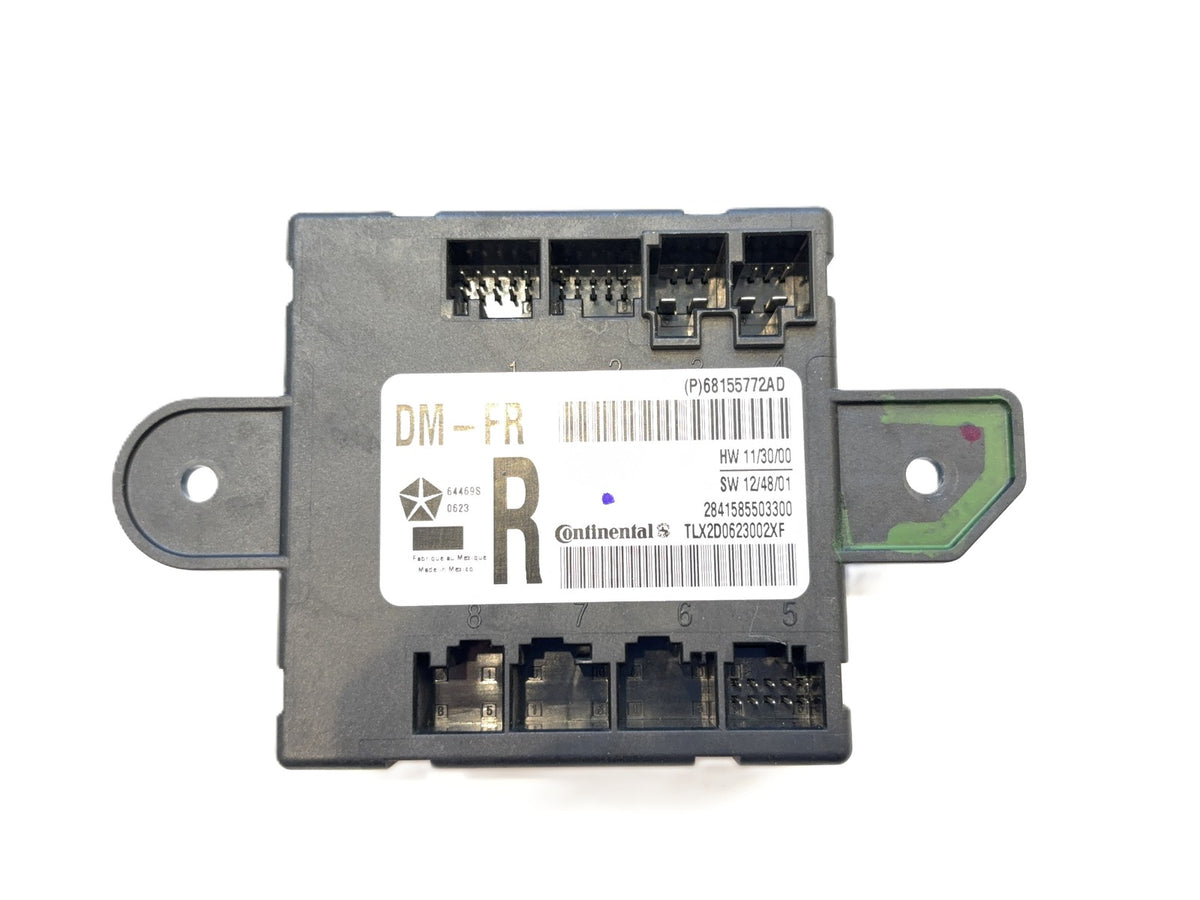 RH Passenger Door Module, 2013-2018 Ram 1500 2500 3500, Power Fold 68155772AD