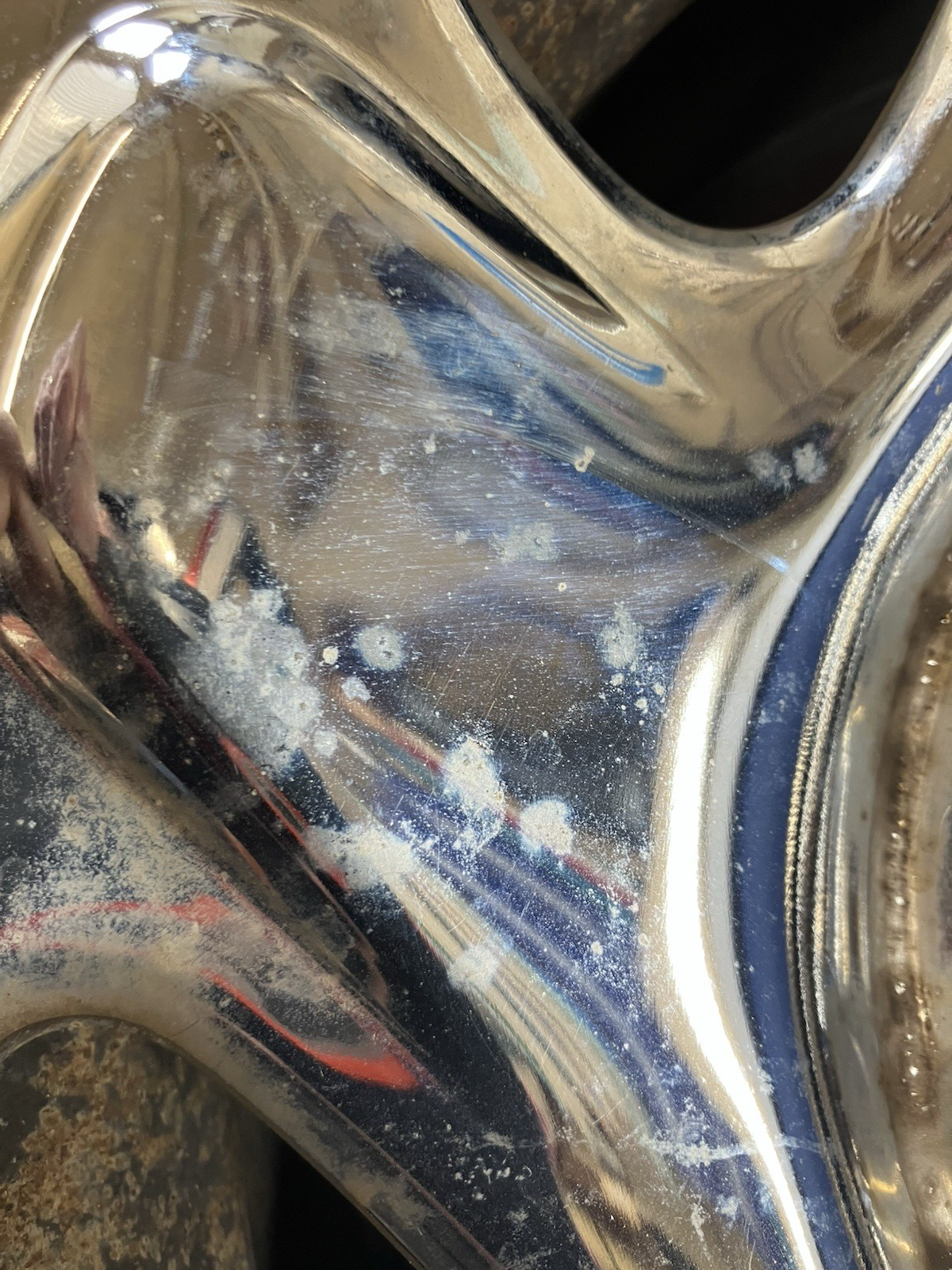 1994-01 Dodge 16x7 Chrome Steel Wheel. P/N 52057938AB. Interchange # 560-2039