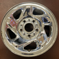 1994-01 Dodge 16x7 Chrome Steel Wheel. P/N 52057938AB. Interchange # 560-2039