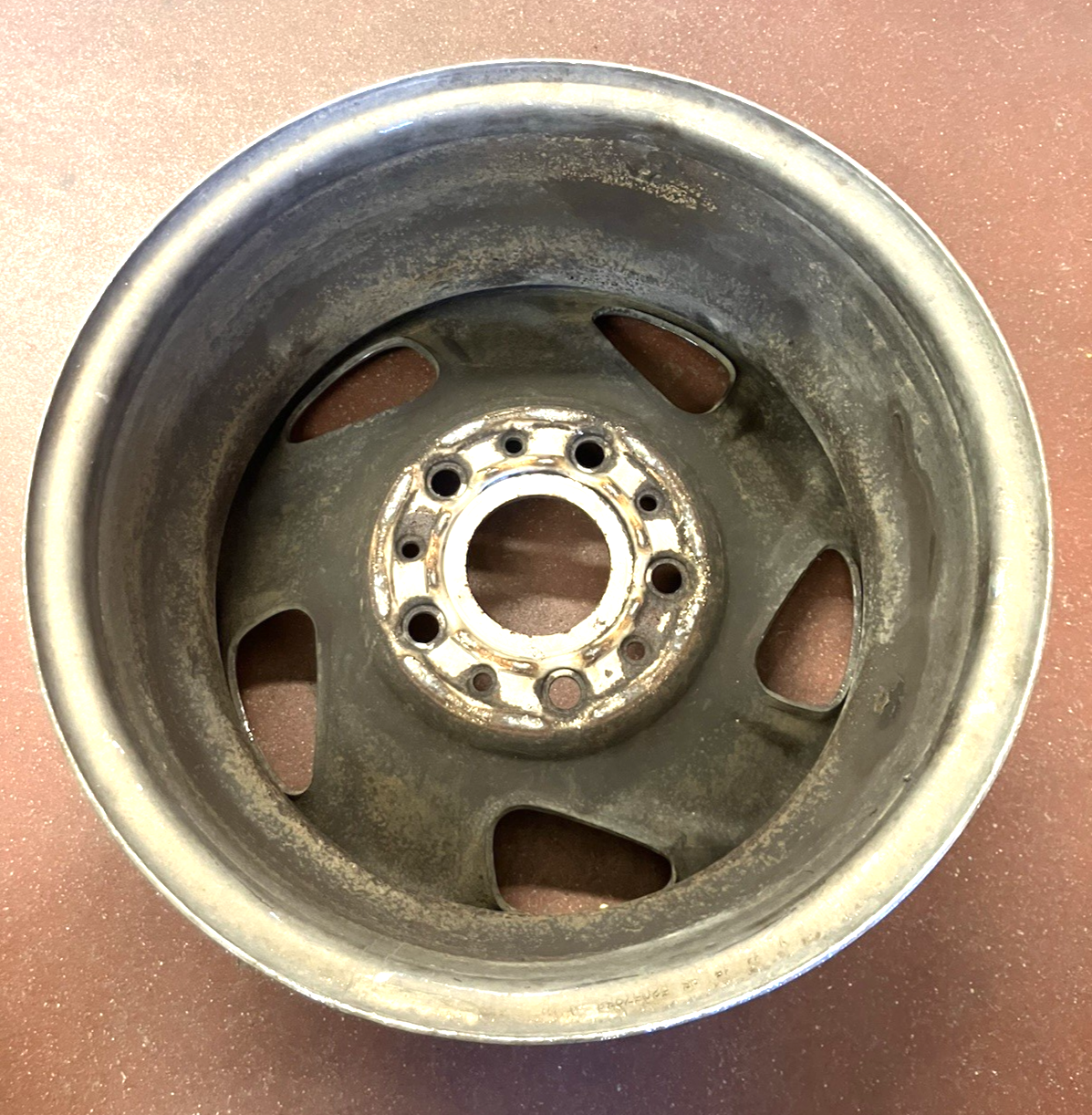 1994-01 Dodge 16x7 Chrome Steel Wheel. P/N 52057938AB. Interchange # 560-2039