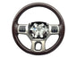 Heated Leather Steering Wheel 2013-2018 Ram 1500 2500 3500 Brown U1 *Light Wear*