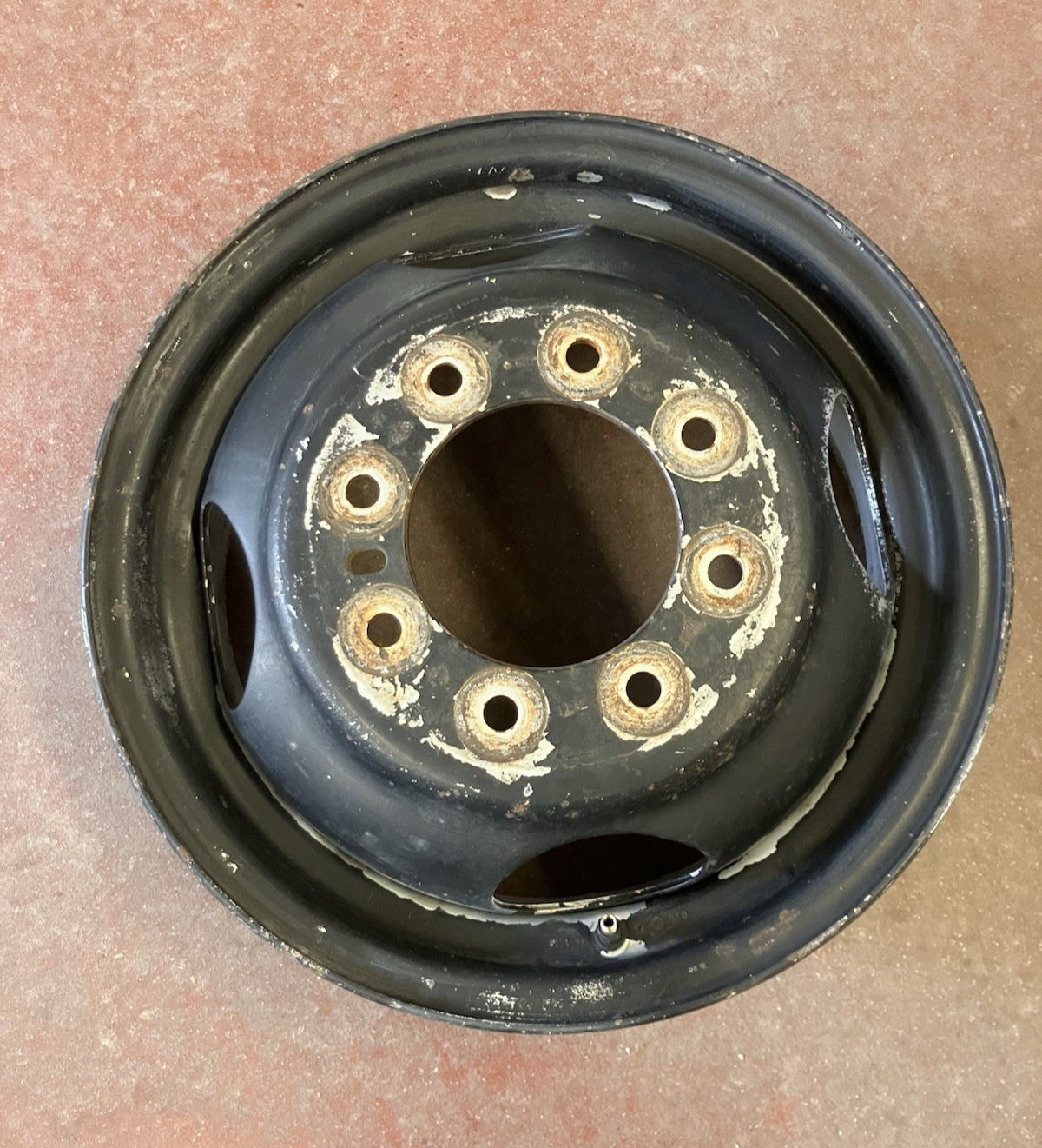 16x6 4 Slot Steel Dually Wheel 1994-1999 Dodge Ram 3500