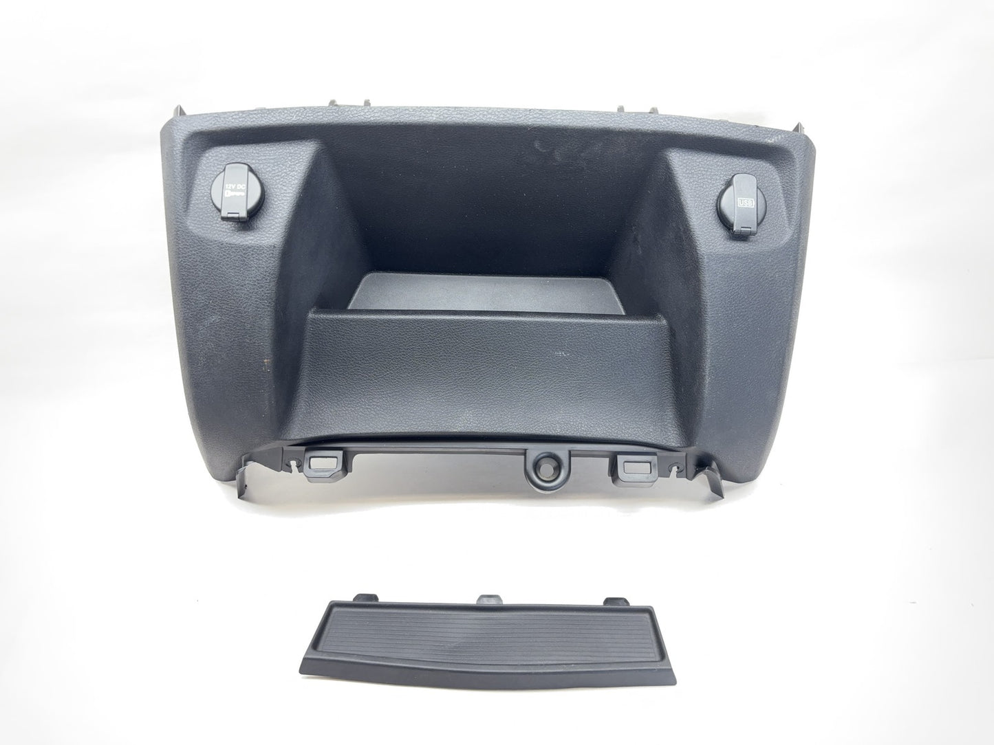 Floor Console, 2013-2018 Dodge Ram 1500 2500 3500 with Bench Seat Black Gray *X8