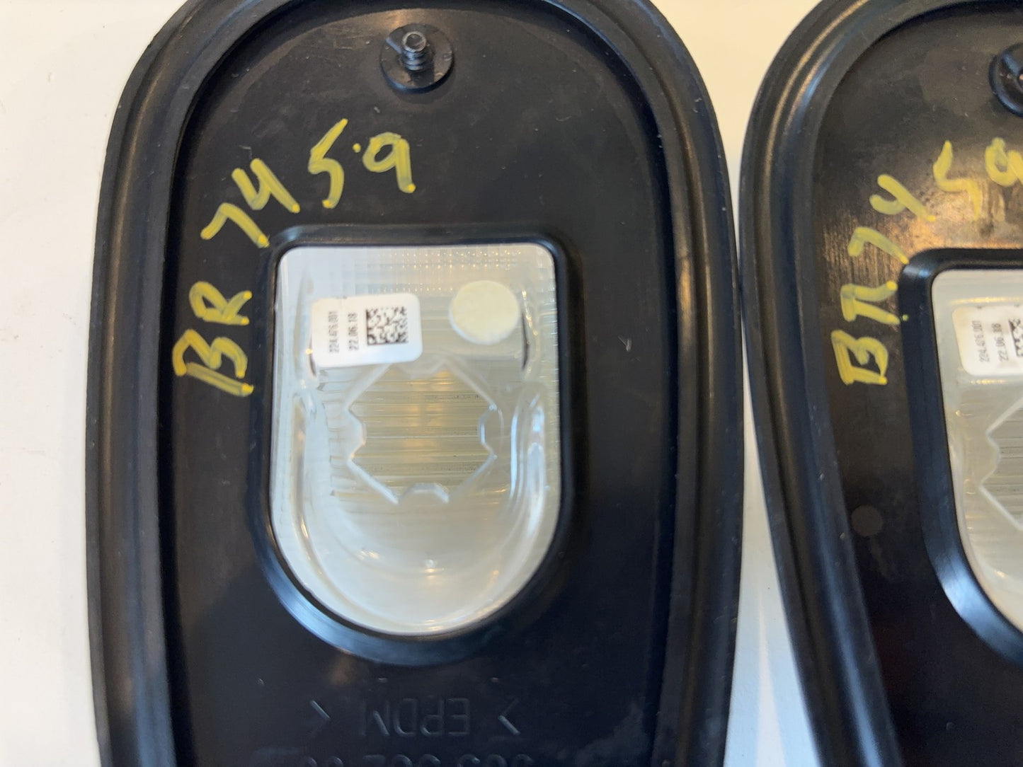 Cab Light Lens Set of 5 2010-18 Dodge Ram 2500 3500 68261677AC Used Clear Lens