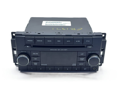 2012 Dodge Ram Radio Factory Stereo AM FM Sirius Satellite CD AUX RES 5091164AB