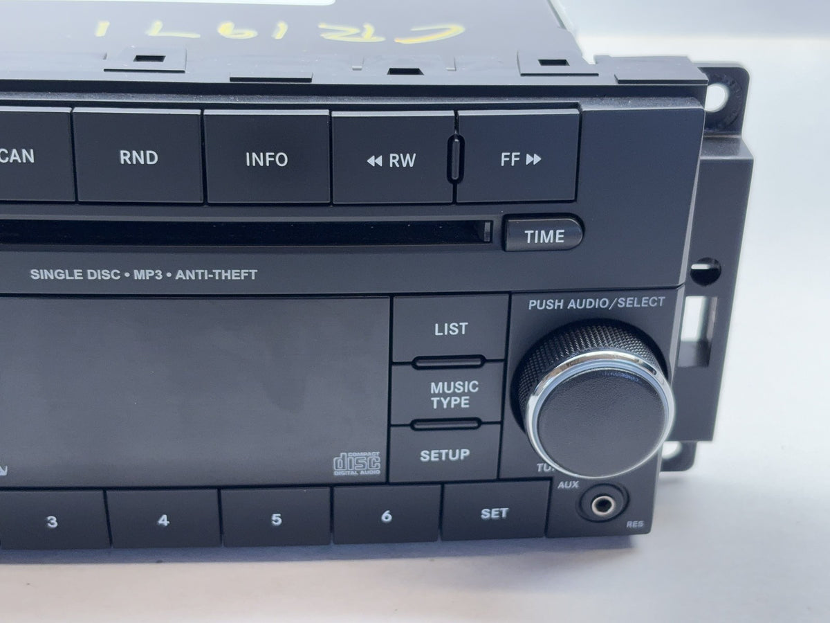 2012 Dodge Ram Radio Factory Stereo AM FM Sirius Satellite CD AUX RES 5091164AB