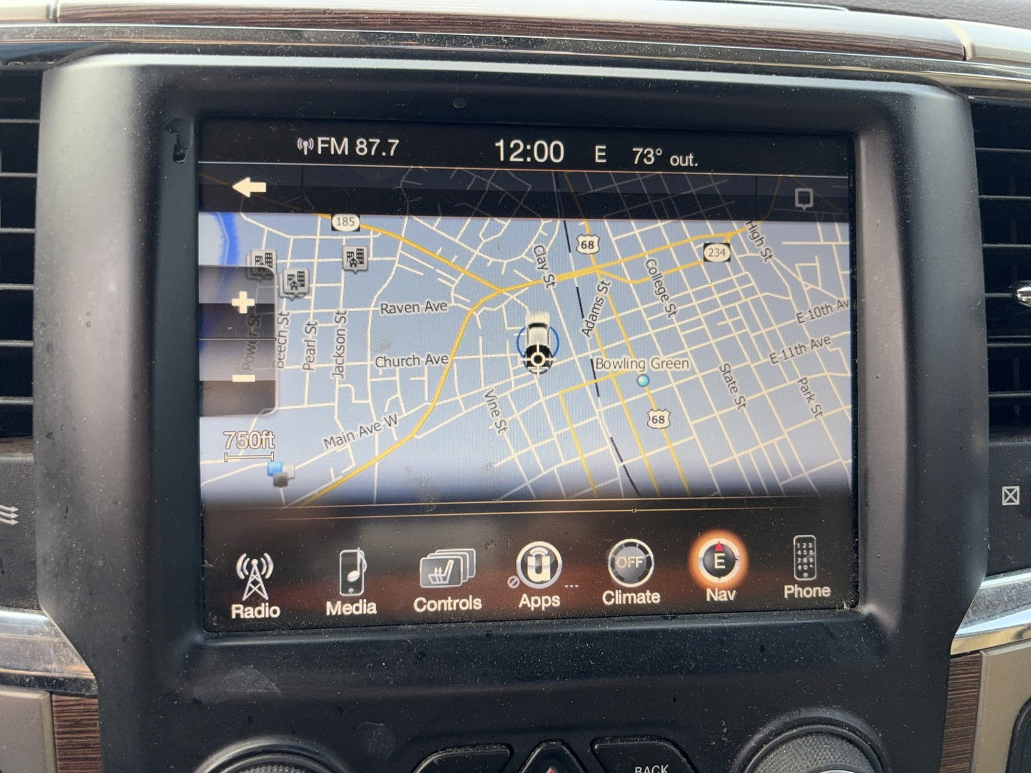 UConnect Radio 8.4" VP4 3C Nav Display and Receiver 2013 Ram 1500 2500 5091051AH
