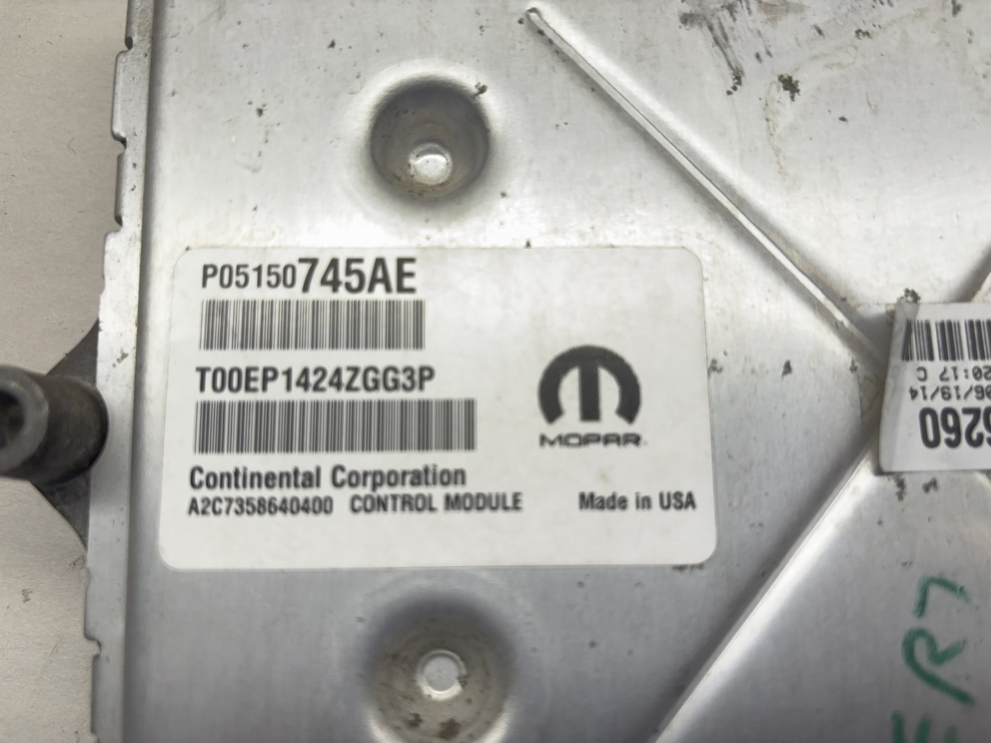 Engine Computer, ECU PCM ECM 2014 6.4L Hemi Ram 2500 3500 5150745AE 68153870AI