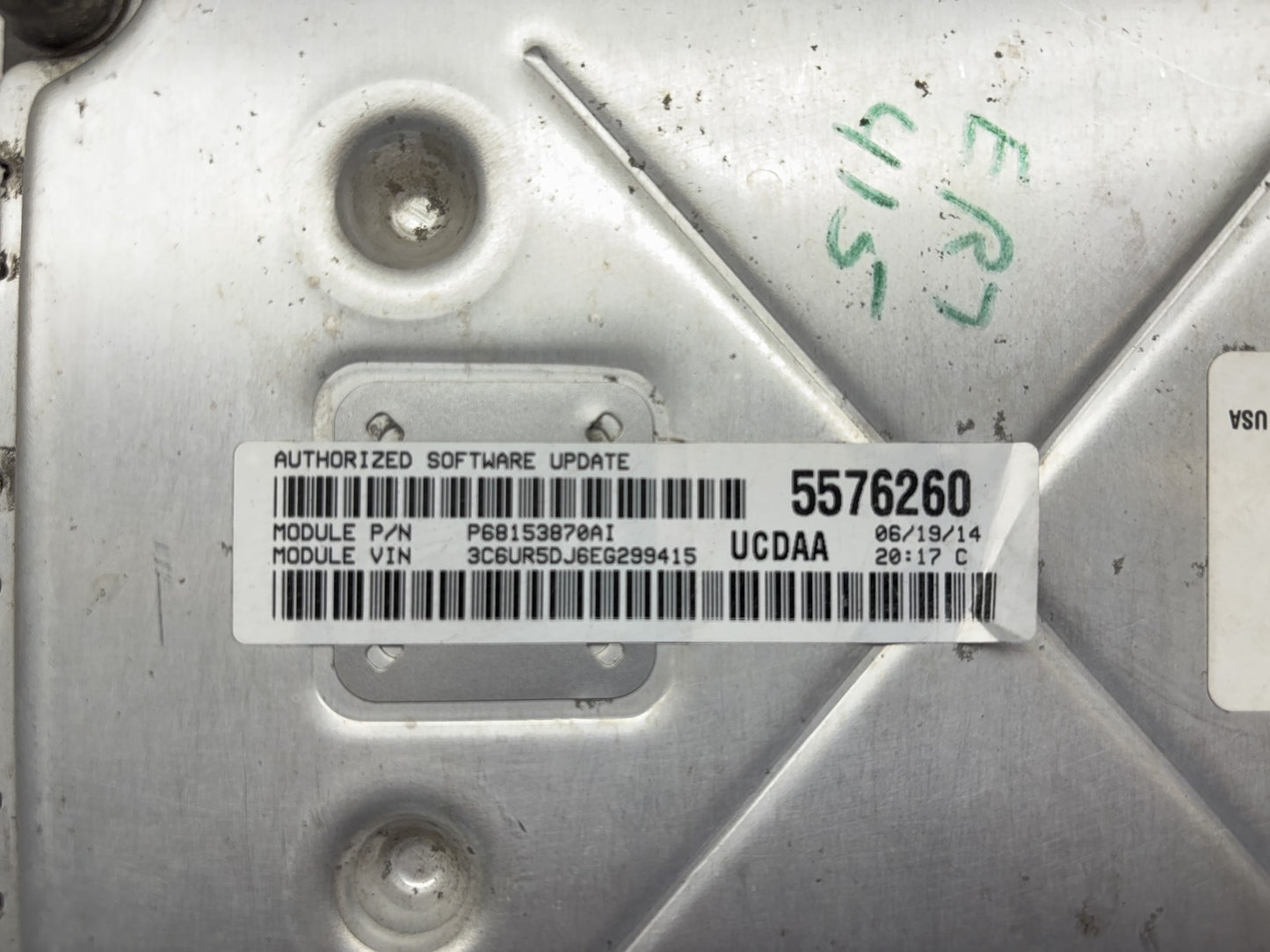 Engine Computer, ECU PCM ECM 2014 6.4L Hemi Ram 2500 3500 5150745AE 68153870AI