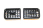 1998-2001 Ram 1500 98-02 Ram 2500 3500, Above Radio Vent Pair LH RH 5014840/4841