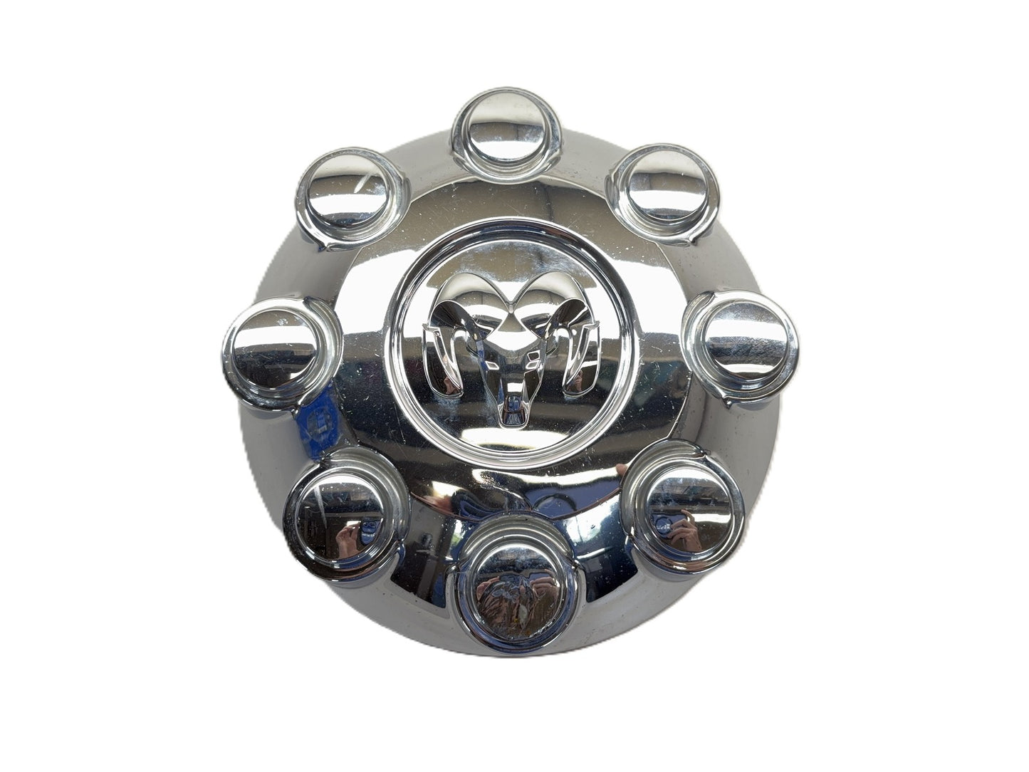 CHROME Hubcap Center Cap 2003-2011 Dodge Ram 2500 52121450AB *Damaged*