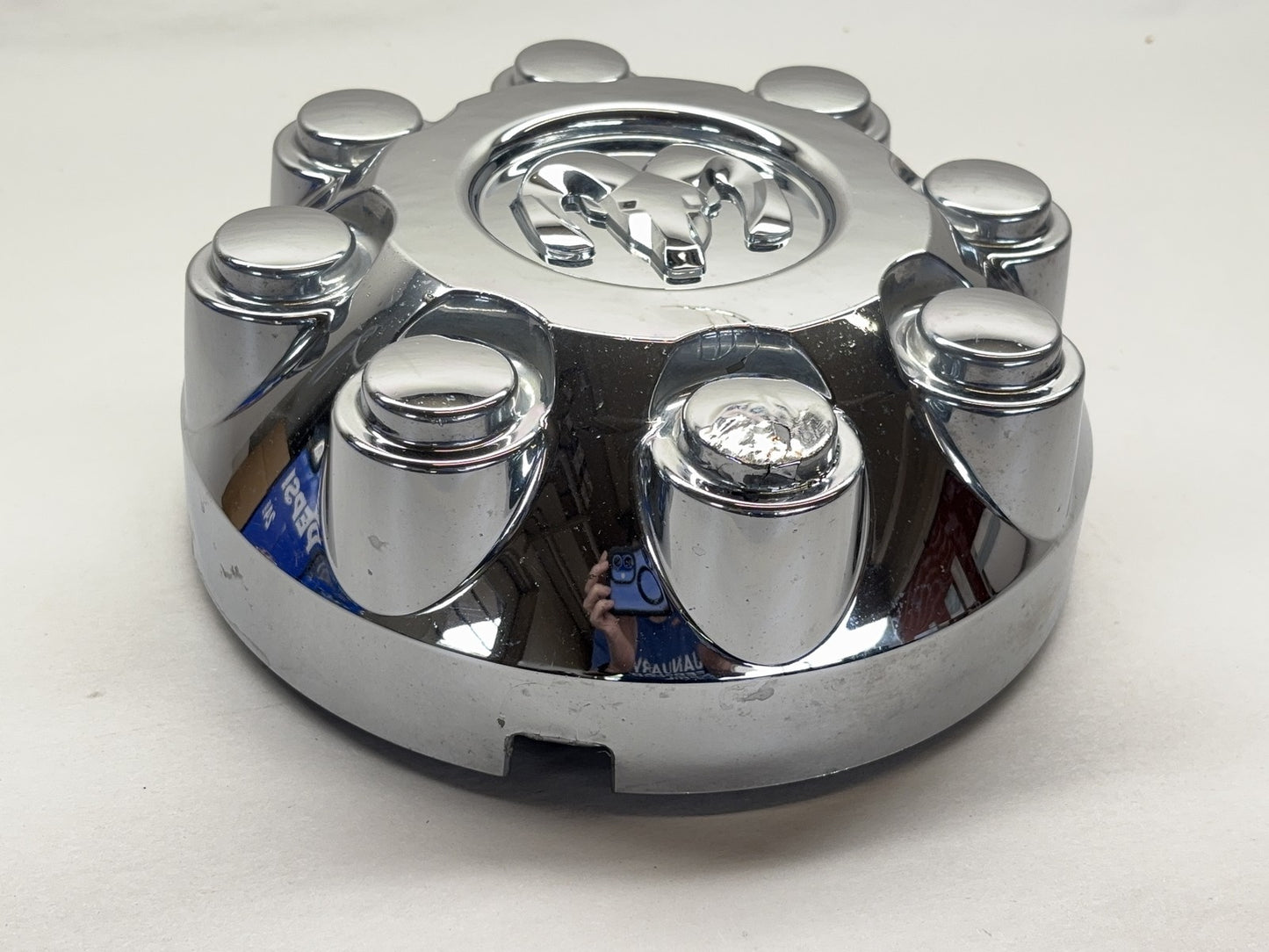CHROME Hubcap Center Cap 2003-2011 Dodge Ram 2500 52121450AB *Damaged*