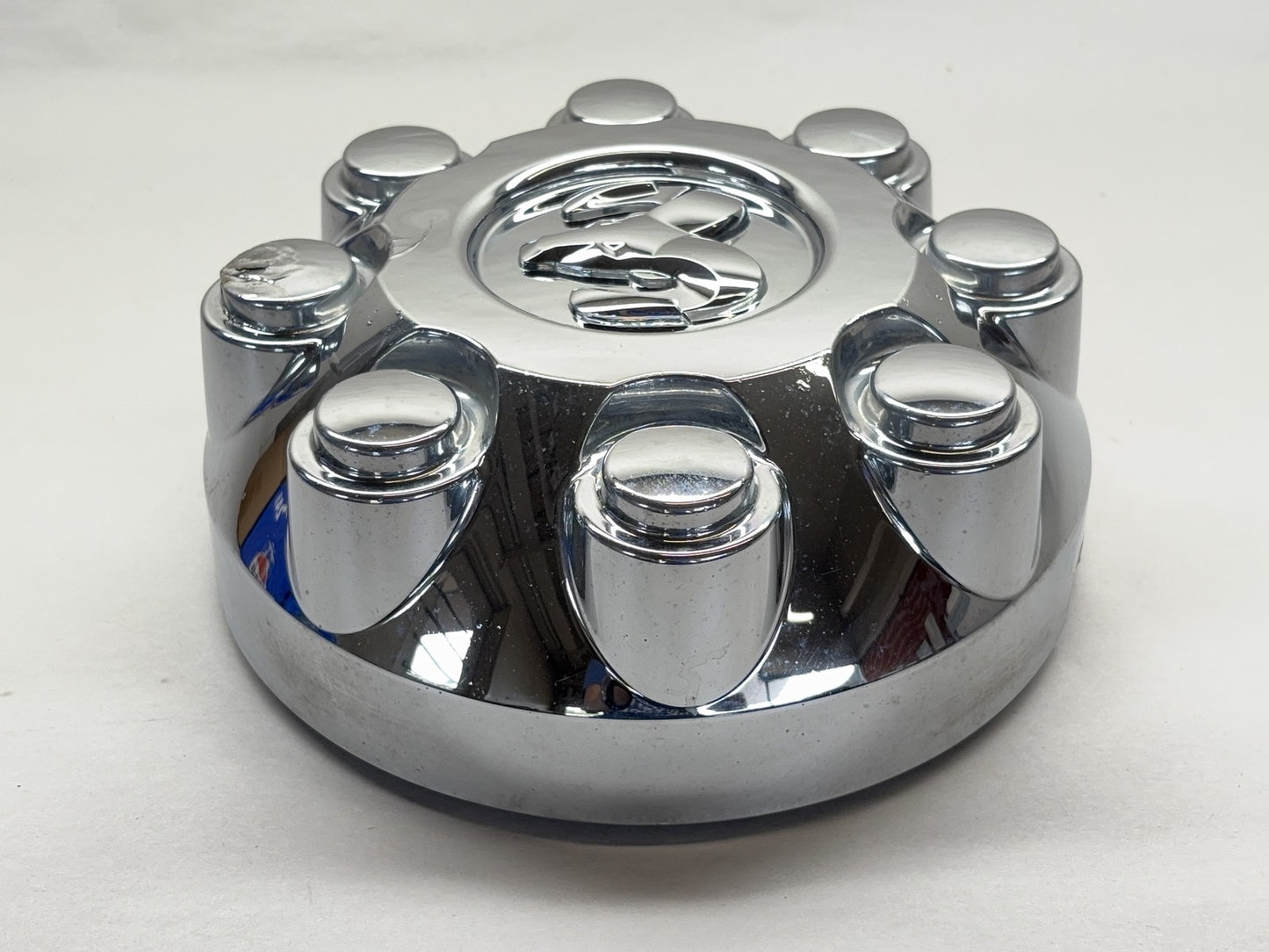 CHROME Hubcap Center Cap 2003-2011 Dodge Ram 2500 52121450AB *Damaged*
