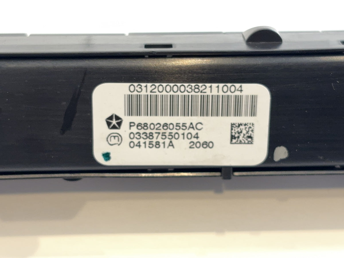2009-12 Ram 1500 Dash Switch Tow Haul Traction Control Hazard Button 68026055AC