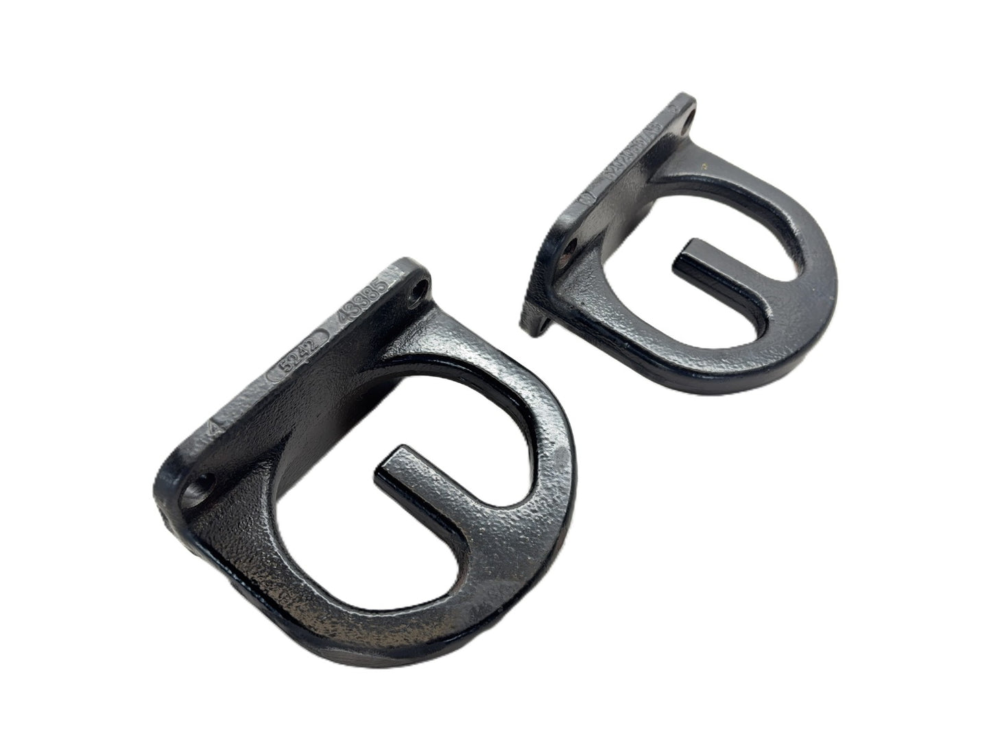 Front Bumper Tow Hooks 2012-2018 Dodge Ram 2500 3500 52020587AB Used OEM Mopar