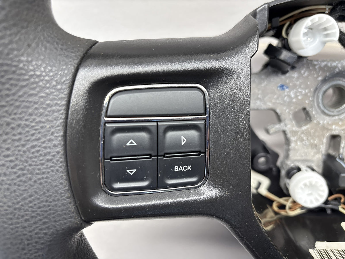 Vinyl Steering Wheel, 2012 Dodge Ram 1500 2500 3500 Black 1YH401DVAA