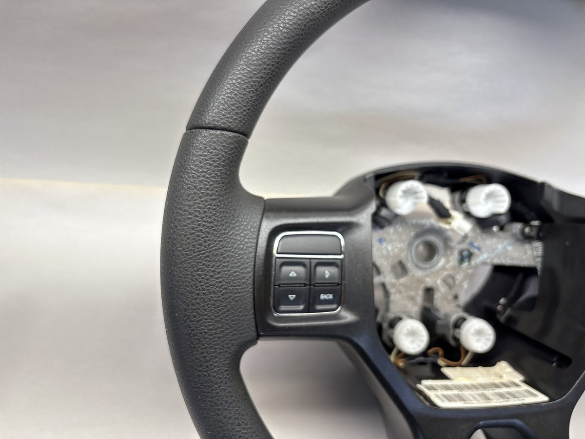 Vinyl Steering Wheel, 2012 Dodge Ram 1500 2500 3500 Black 1YH401DVAA