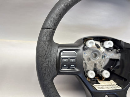 Vinyl Steering Wheel, 2012 Dodge Ram 1500 2500 3500 Black 1YH401DVAA