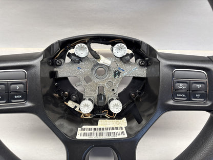 Vinyl Steering Wheel, 2012 Dodge Ram 1500 2500 3500 Black 1YH401DVAA