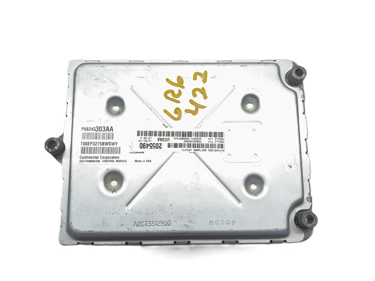 Engine Computer, ECU PCM ECM 2016-18 Ram 1500 5.7 8-SPD 68243303AA 68265839AC