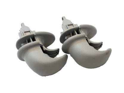 Clothes Hanger Coat Hook Pair, 2003-2008 Ram 1500 2500 3500, 5HT25BD1AD